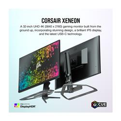 Corsair XENEON 32UHD144 32-Inch IPS UHD (3840 x 2160), FreeSync™ Premium, Adaptive Sync, 144Hz Refresh Rate, DisplayHDR600 G...