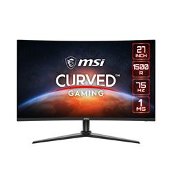 MSI G274CV 27" 16:9 Curved 1500R Gaming Monitor, 75Hz 1ms, 1920 x 1080