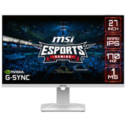 MSI G274QRFW Gaming 27" 16:9 IPS White, 170 Hz 1ms, 2560 x 1440 (QHD)(Open Box)