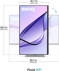 BenQ Moniteur 31,5" 4K 60 Hz 5 ms IPS LED Nano Gloss pour MacBook