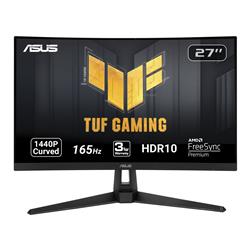 ASUS TUF 27" WQHD Curved VA 165Hz 1ms (GTG) Gaming Monitor