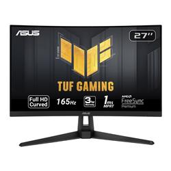 ASUS TUF Gaming VG27VH1B 27 Curved Monitor, 1080P Full HD, 165Hz(Open Box)