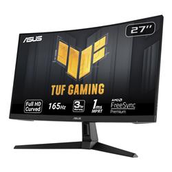 ASUS TUF Gaming VG27VH1B 27 Curved Monitor, 1080P Full HD, 165Hz(Open Box)