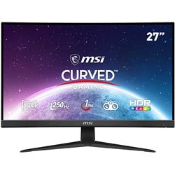 MSI 27" FHD 1920x1080 VA 250Hz 1ms (MPRT) Curved Gaming Monitor