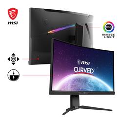 MSI MAG 27" WQHD Curved Rapid VA 240Hz 1ms (GTG) Gaming Monitor