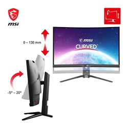 MSI MAG 27" WQHD Curved Rapid VA 170Hz 1ms (GTG) Gaming Monitor