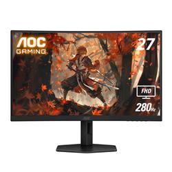 AOC 27" C27G4ZX 1920x1080 VA 280Hz 0.3ms (MPRT) Curved Gaming Monitor