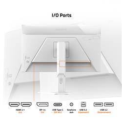 Gigabyte M27QA 27" QHD 2560x1440 SS IPS 180Hz 1ms MPRT Gaming Monitor