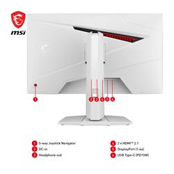 MSI MAG 274URFW 27" 4K 3840x2160 Rapid IPS 160Hz 0.5ms Gaming Monitor