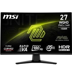 MSI 27" 2560 x 1440 VA Curved 180Hz Gaming Monitor