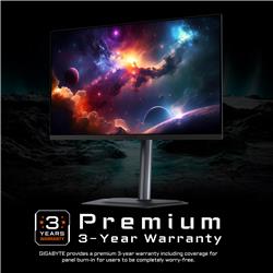GIGABYTE 27" 2560 x 1440 QD-OLED 240Hz USB Type-C Gaming Monitor
