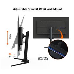 GIGABYTE M27UP 27 po 3840 x 2160 IPS 160 Hz s de jeu Moniteur