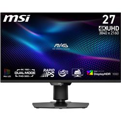 MSI MAG 27 po UHD Mini-LED IPS à double mode 160Hz de jeu Moniteur(Open Box)