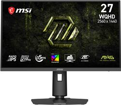MSI MAG 27 po 2560 x 1440 QHD Rapid IPS 210Hz de jeu Moniteur