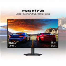 GIGABYTE 27 po 2560 x 1440 QHD WOLED 240Hz de jeu Moniteur(Open Box)