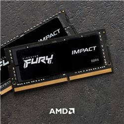 KINGSTON FURY Impact 16GB (1x16GB) DDR4 3200MHz CL20 SODIMM(Open Box)