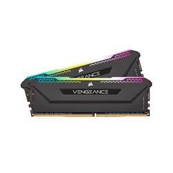 CORSAIR Vengeance RGB Pro SL 16GB (2x8GB) DDR4 3200MHz CL16 Black Desktop Memory (CMH16GX4M2E3200C16)