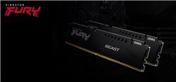 Kingston FURY Beast 16GB (2x8GB) DDR5 5200MHz CL40 UDIMM