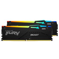 Kingston FURY Beast RGB 32GB (2x16GB) DDR5 5200MHz CL40 UDIMM