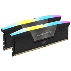 CORSAIR Vengeance RGB 32GB (2x16GB) DDR5 5200MHz CL40 Desktop Memory - Optimized for AMD EXPO (CMH32GX5M2B5200Z40K)