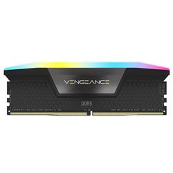 CORSAIR Vengeance RGB 64GB (2x32GB) DDR5 5200MHz CL40 Desktop Memory - Optimized for AMD EXPO (CMH64GX5M2B5200Z40K)