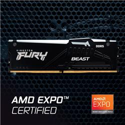 Kingston FURY Beast RGB 64GB (2x32GB) DDR5 5200MHz CL36 UDIMM