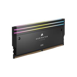 CORSAIR DOMINATOR TITANIUM RGB 96 Go (2x48 Go) DDR5 6800MHz CL40 UDIMM