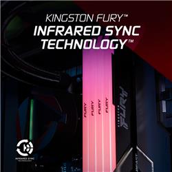 KINGSTON FURY Beast RGB 32GB (2x16GB) DDR4 3200MHz CL16 UDIMM