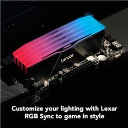 LEXAR ARES RGB 32GB (2x16GB) DDR5 6000MHz CL28 UDIMM