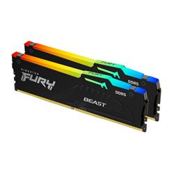Kingston FURY Beast RGB 128 Go (2x64 Go) DDR5 5600MHz CL36 UDIMM