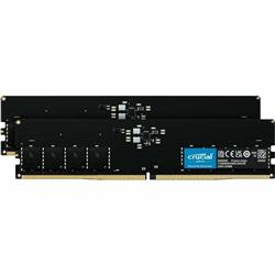 Crucial 128GB (2x64GB) DDR5 5600MHz CL46 UDIMM