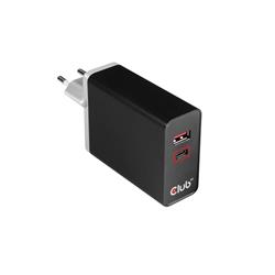 CLUB 3D USB Type A and C Wall Power Charger up to 60W(Open Box)