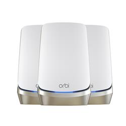 NETGEAR Orbi RBKE963 AX11000 Whole Home Mesh WiFi 6E System (3 Pack)