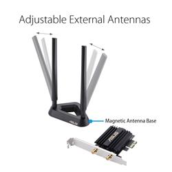 ASUS (PCE-AX58BT) AX3000 Next-Gen WiFi 6 Wireless Adapter(Open Box)