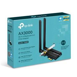 TP-LINK (Archer TX50E) - Adaptateur Wi-Fi 6 Bluetooth 5.0 PCIe AX3000