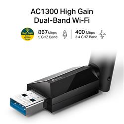 TP-LINK (Archer T3U PLUS) AC1300 High Gain Wireless