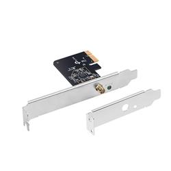 TP-LINK (Archer T2E) AC600 Wireless Dual Band PCI Express Adapter. 433 Mbps on the 5 GHz band and 200 Mbps on the 2.4 GHz band.