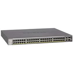 NETGEAR (GS752TXP-100NES) 52 PoE+ Port Gigabit Stackable Smart Switch