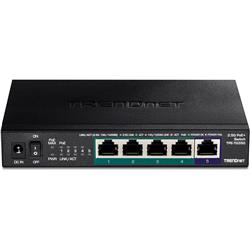 TRENDnet TPE-TG350 5-Port Unmanaged 2.5G PoE+ Switch 55 W PoE Budget