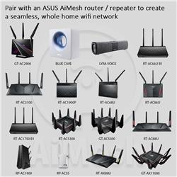 ASUS RT-AX58U AX3000 Dual Band Gigabit Wireless Router(Open Box)