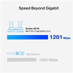 TP-LINK Archer AX10 AX1500 Dual-Band Wi-Fi 6 Router