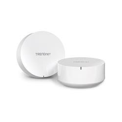 TRENDNET TEW-830MDR2K AC2200 Whole Home Mesh Wifi 5 System, 2PK, Seamless WiFi roaming, USB 3.0 port with Samba support