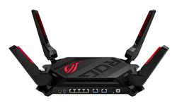 ASUS GT-AX6000 ROG Rapture Gaming AX6000 Dual-Band Wi-Fi 6 Router, Dual 2.5G WAN/LAN ports, Quad-Core 2.0Ghz CPU, WAN aggregati