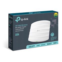 TP-LINK (EAP225) AC1350 Wireless MU-MIMO Gigabit Ceiling Mount Access