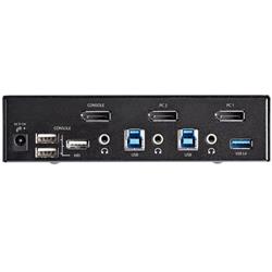 Startech 2-Port DisplayPort KVM Switch - 4K 60Hz (SV231DPU34K)