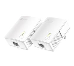 TP-Link (TL-PA7017P KIT) AV1000 Gigabit Passthrough Powerline Starter Kit. Home Plug AV2 Standard. Up to 1000 Mbps data transfe