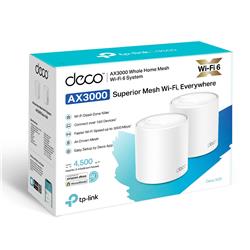 TP-Link (Deco X50(2-Pack)) - AX3000 Whole Home Mesh WiFi 6 System 2 Pack