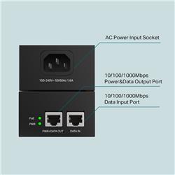 TP-Link (TL-PoE170S) Gigabit PoE Injector