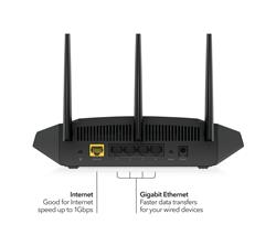 NETGEAR (RAX36S-100PAS) Nighthawk AX4  AX3000 Wi-Fi 6 Router(Open Box)