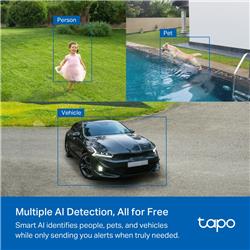 TP-Link Tapo C425 KIT, Solar-Powered Security Camera Kit